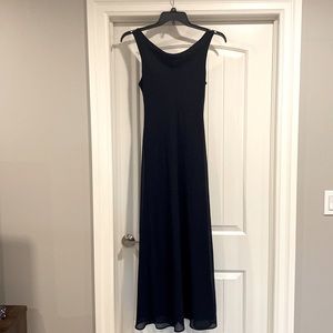Lovely spring/summer even early fall navy blue dress